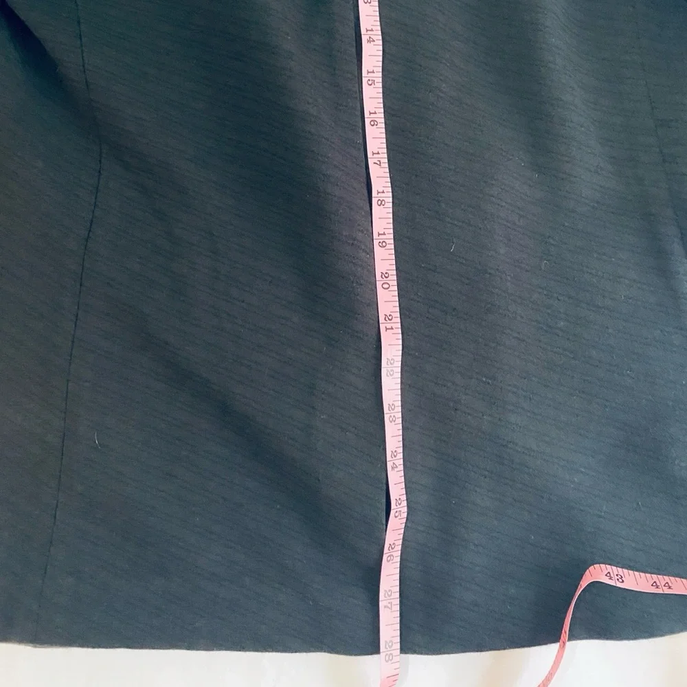 🆕 A|X ARMANI EXCHANGE Black Tonal Stripe Cotton Blend Jersey Knit Blazer SZ L